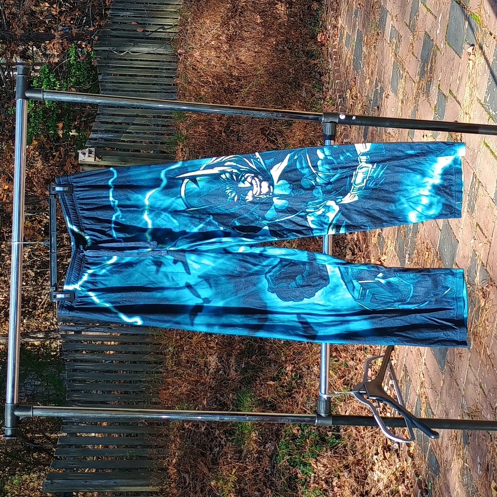 Batman flannel sleeper pants